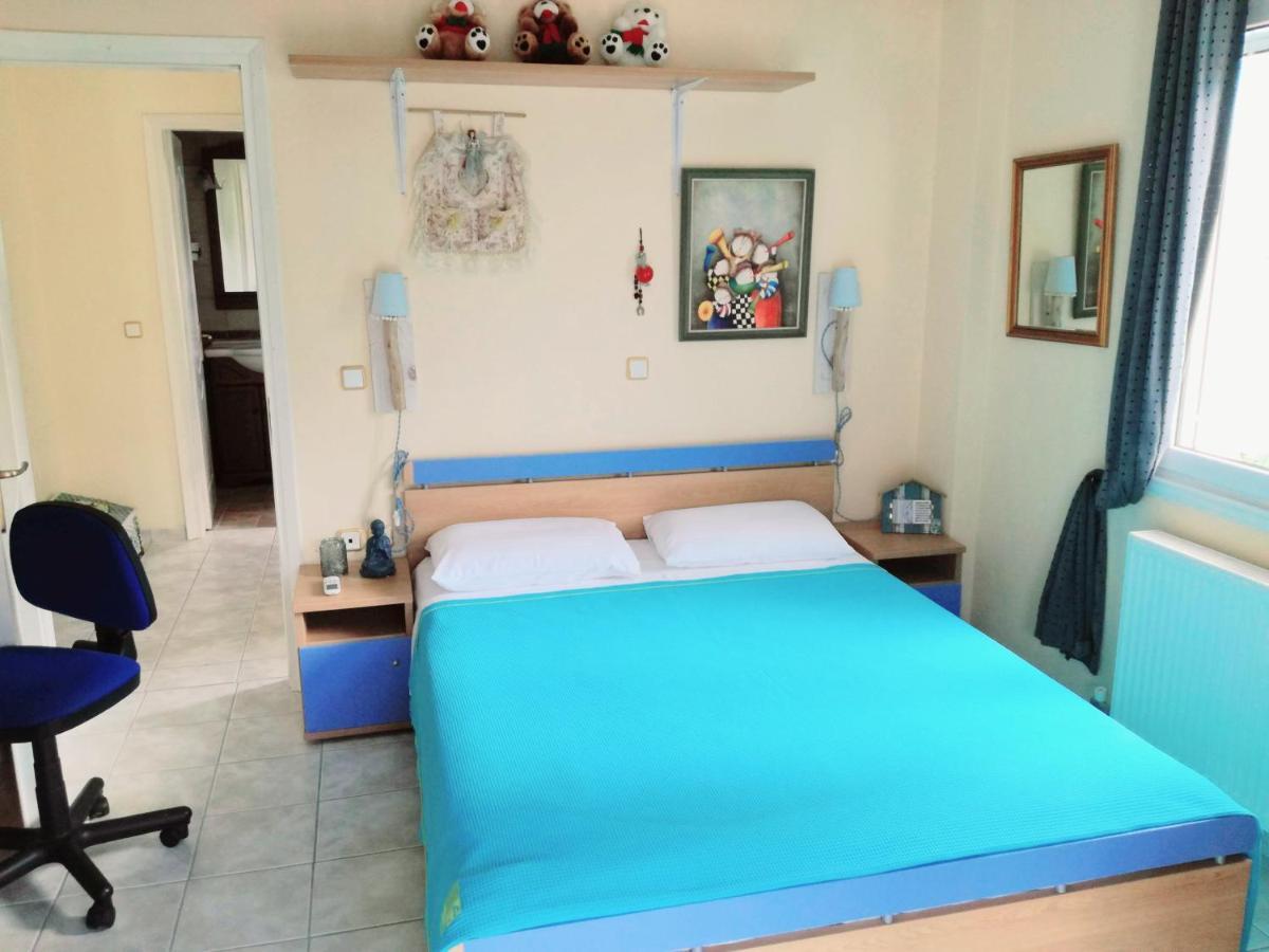 Villa Valia Seaside Ipsos Bagian luar foto